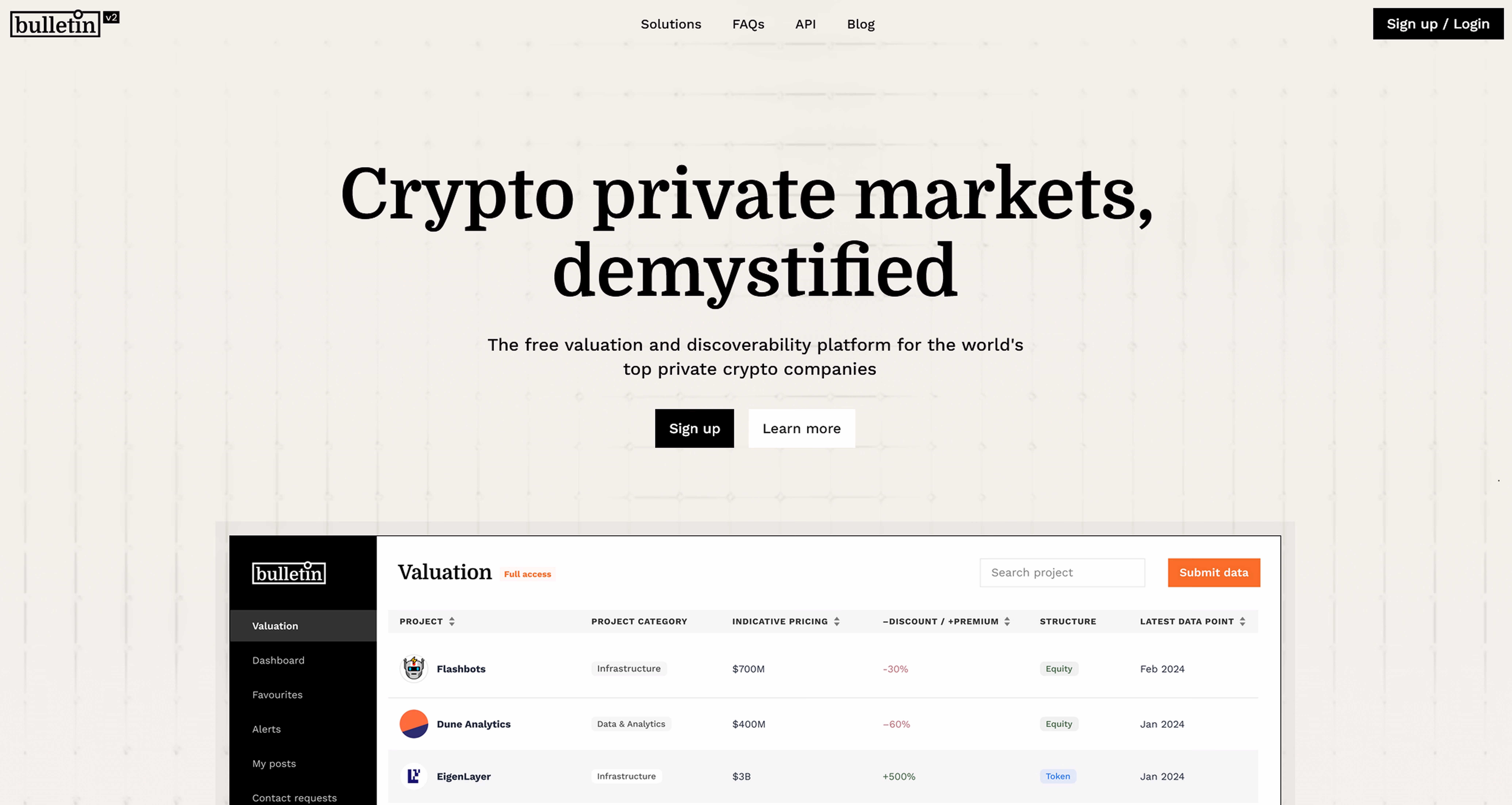 Bulletin case study