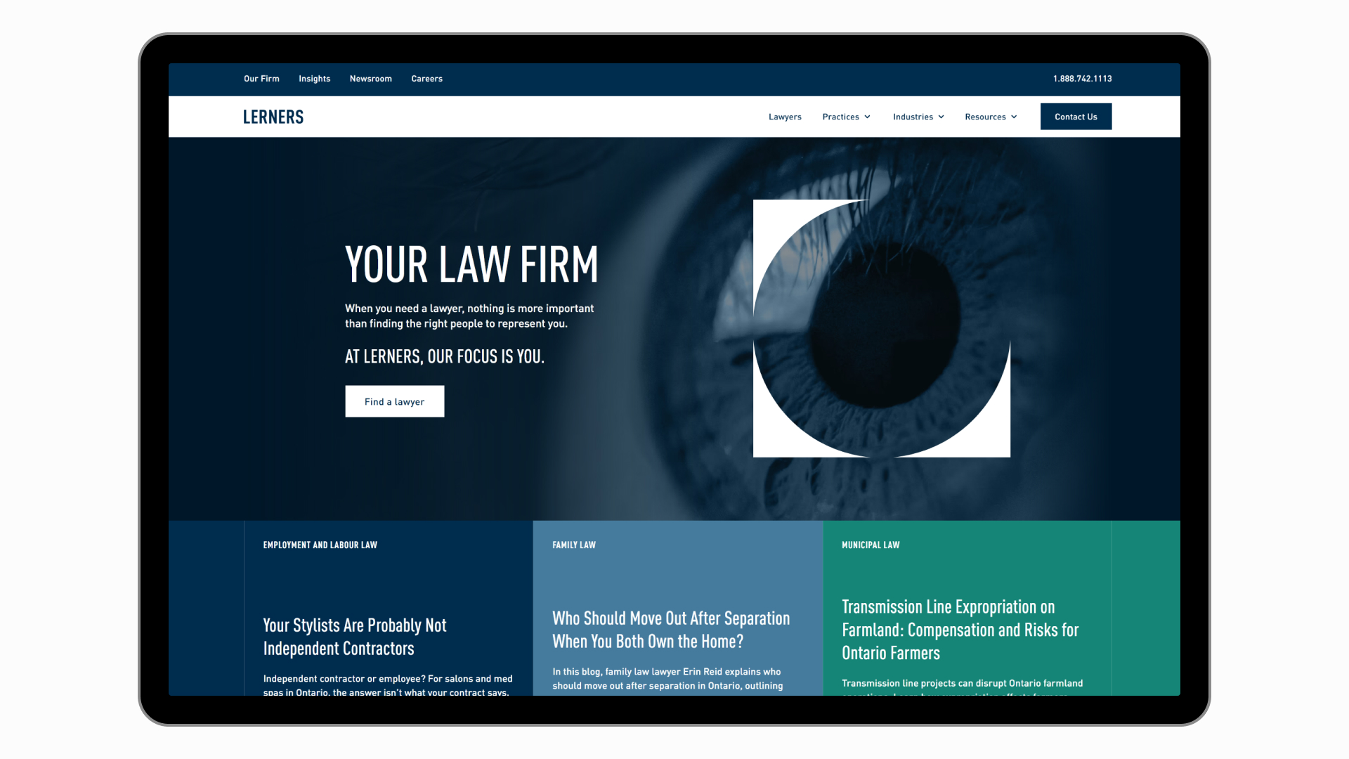 Lerners LLP — website