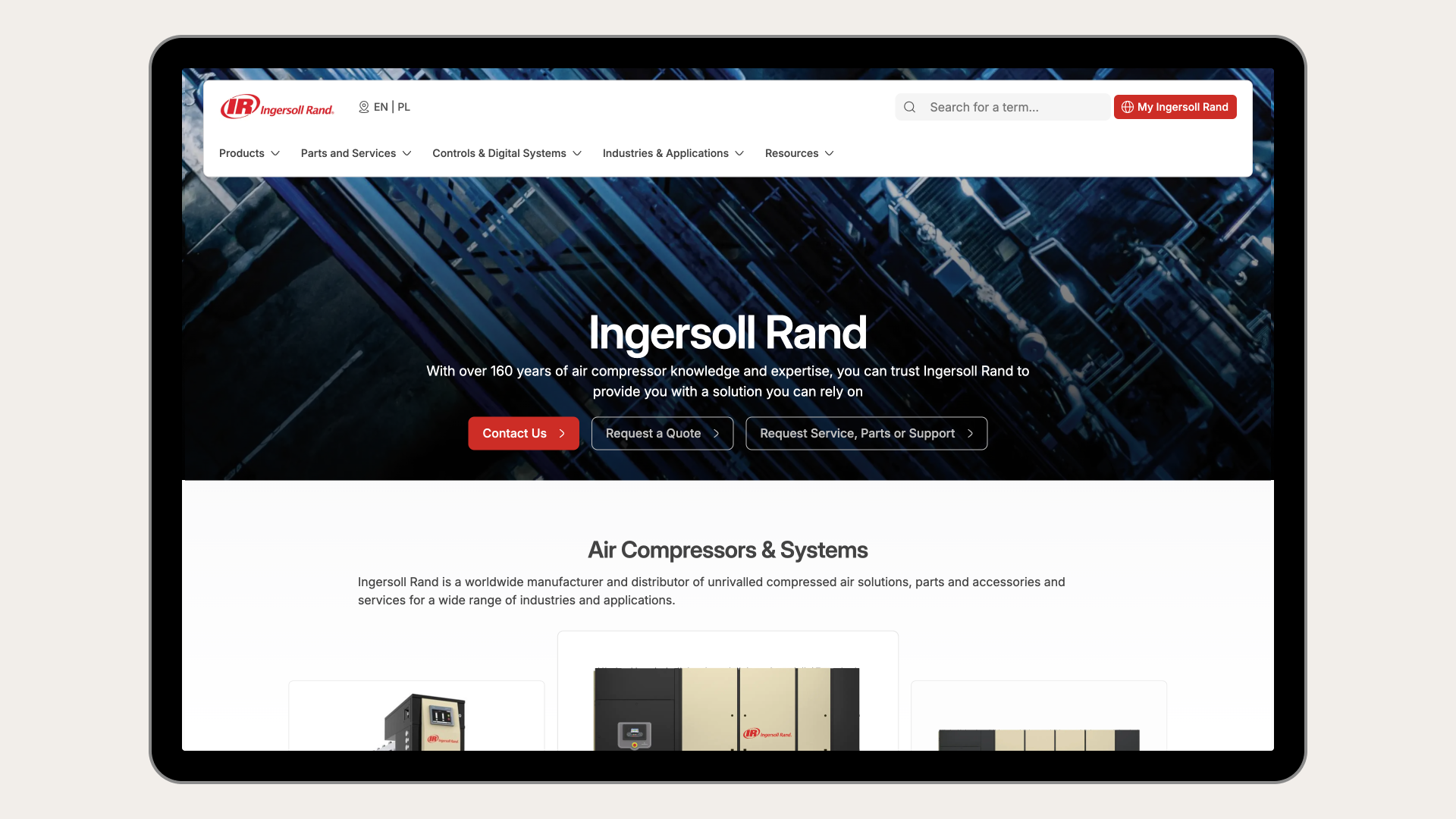Ingersoll Rand case study